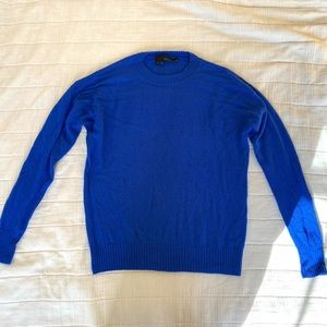 360 Cashmere Bright Blue Sweater